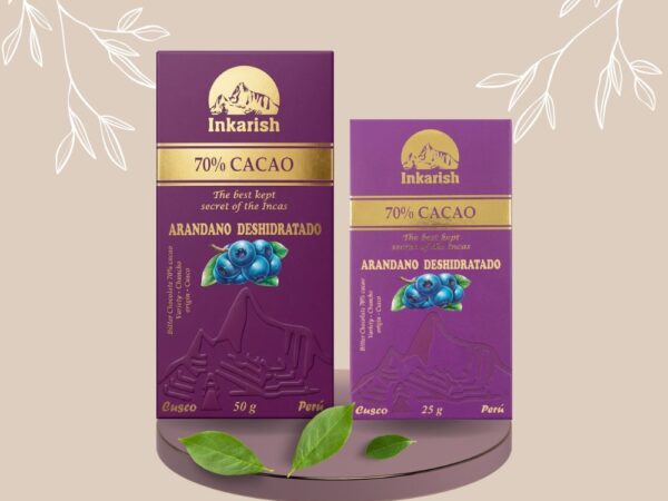 Chocolate Bitter con Arandanos